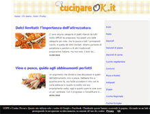 Tablet Screenshot of cucinareok.it